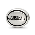 Sterling Silver Antiqued Arizona Cardinals NFL Beads