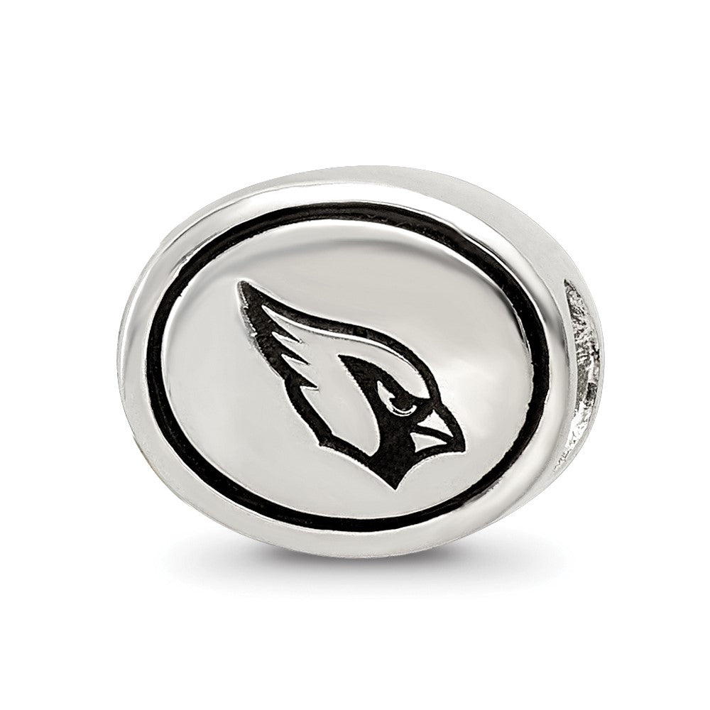 Sterling Silver Antiqued Arizona Cardinals NFL Beads
