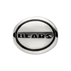 Sterling Silver Antiqued Chicago Bears NFL Bead