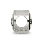 Sterling Silver Antiqued Cleveland Browns NFL Bead