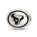 Sterling Silver Antiqued Houston Texans NFL Bead
