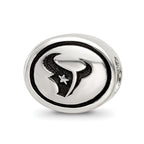 Sterling Silver Antiqued Houston Texans NFL Bead