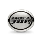 Sterling Silver Antiqued Jacksonville Jaguars NFL Bead