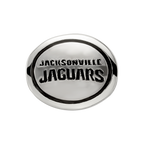 Sterling Silver Antiqued Jacksonville Jaguars NFL Bead