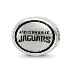 Sterling Silver Antiqued Jacksonville Jaguars NFL Bead