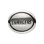 Sterling Silver Antiqued Los Angeles Chargers NFL Bead