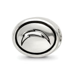 Sterling Silver Antiqued Los Angeles Chargers NFL Bead