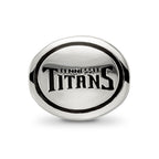 Sterling Silver Antiqued Tennessee Titans NFL Bead