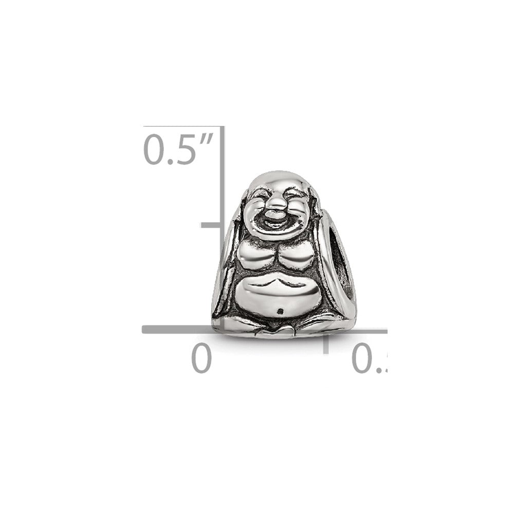 Sterling Silver Reflections Buddha Bead