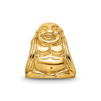 Sterling Silver Gold-plated Reflections Buddha Bead
