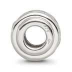 Sterling Silver Reflections Clear CZ Bead