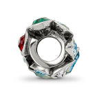 Sterling Silver Reflections Crystals Bead