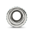 Sterling Silver Reflections Crystals Nouveau Spinner Bead