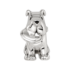 Sterling Silver Reflections Dog With Flying Disc Bead