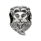 Sterling Silver Reflections Lion Bead
