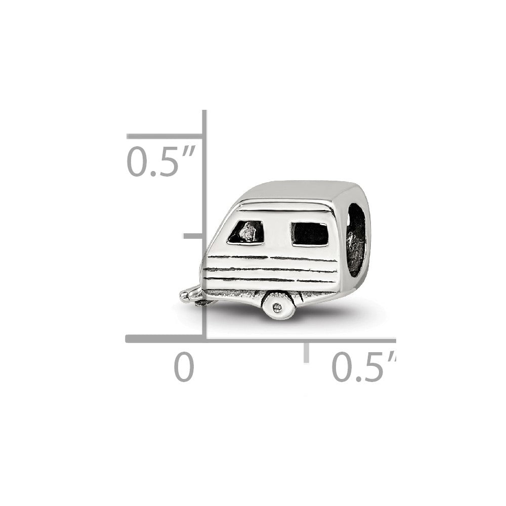 Sterling Silver Reflections Trailer Bead