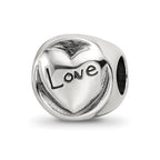 Sterling Silver Reflections Faith Hope Love Trilogy Bead
