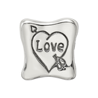 Sterling Silver Reflections Love Marriage Family Trilogy Bead