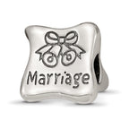 Sterling Silver Reflections Love Marriage Family Trilogy Bead