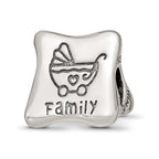 Sterling Silver Reflections Love Marriage Family Trilogy Bead