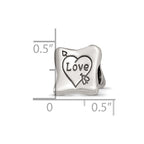 Sterling Silver Reflections Love Marriage Family Trilogy Bead