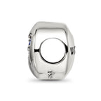 Sterling Silver Reflections Sep Blue Crystal Wisdom Heart Bead