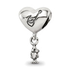 Sterling Silver Reflections Gone Fishin Dangle Bead