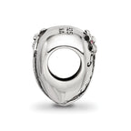 Sterling Silver Reflections Crystals Mother's Heart Bead