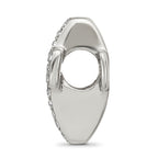 Sterling Silver Reflections Crystals Pav‚ Open Cross Bead