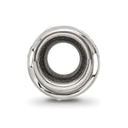 Sterling Silver Reflections Crystals I Love You Spinner Bead