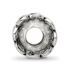 Sterling Silver Reflections Crystal Bridal Garter Bead