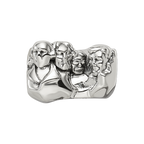 Sterling Silver Reflections Mount Rushmore Bead