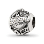 Sterling Silver Reflections Crystals Las Vegas Collage Bead