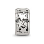 Sterling Silver Reflections Shooting Stars Clip Bead