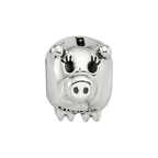 Sterling Silver Reflections Fun Money Piggy Bank Bead