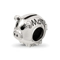 Sterling Silver Reflections Fun Money Piggy Bank Bead
