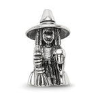 Sterling Silver Reflections Witch Bead