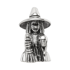 Sterling Silver Reflections Witch Bead