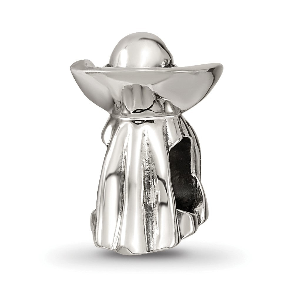 Sterling Silver Reflections Vampire Bead