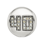 Sterling Silver Reflections Crystals Fabulous 40 Bead