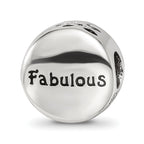 Sterling Silver Reflections Crystals Fabulous 40 Bead
