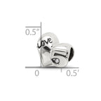 Sterling Silver Reflections Crystals 5th Anniversary Bead