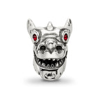Sterling Silver Reflections Crystal Chinese New Year Dragon Bead