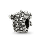 Sterling Silver Reflections Crystal Chinese New Year Dragon Bead