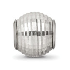 Sterling Silver Reflections Diamond Cut Bead