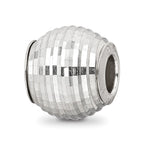 Sterling Silver Reflections Diamond Cut Bead