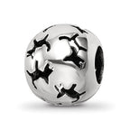 Sterling Silver Reflections Cutout Dog Bead