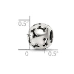 Sterling Silver Reflections Cutout Dog Bone Bead