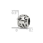 Sterling Silver Reflections Sun Moon Stars Bead