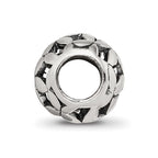 Sterling Silver Reflections Flower of Life Bead